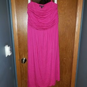 Pink Convertable dress (straps included)